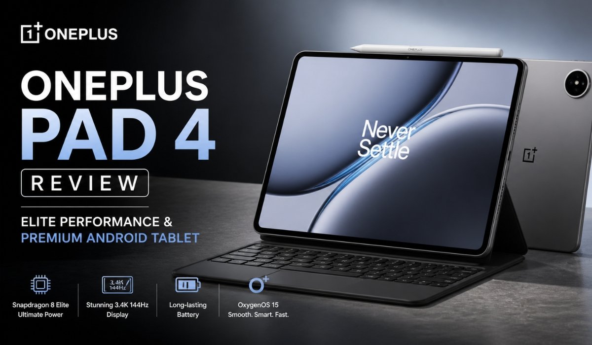 OnePlus Pad 4 Review: Elite Performance & Premium Android Tablet