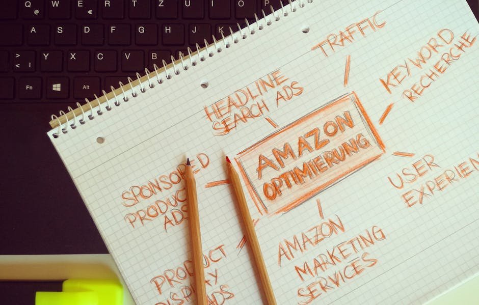 Visual representation of Amazon optimization techniques with handwritten notes and pencils. — Photo by Tobias Dziuba on Pexels